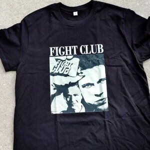Fight Club Movie Promo Graphic Tee Shirt Size XL RARE